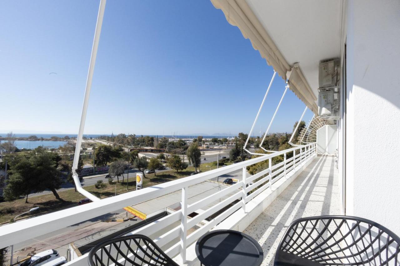 Modern Apt In Glyfada A Breath Away From The Sea - The View Athen Exterior foto